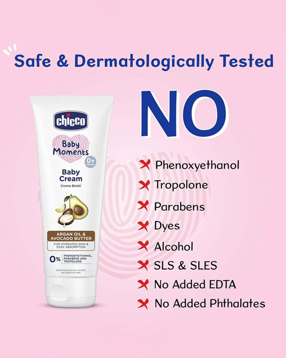 Chicco Baby Moments Baby Cream-With Argan Oil & Avocado Butter - Image 14