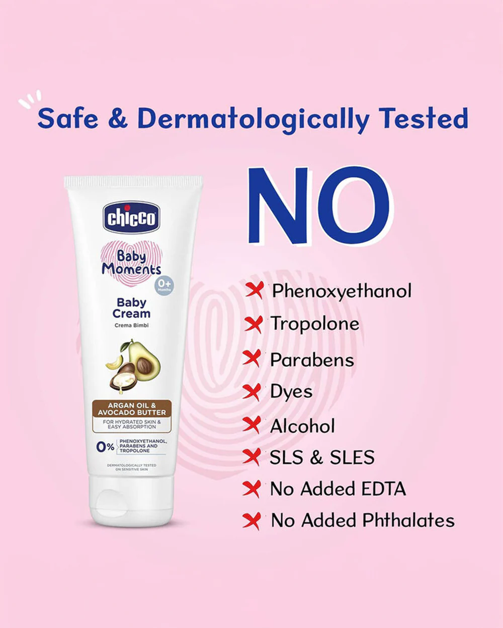 Chicco Baby Moments Baby Cream-With Argan Oil & Avocado Butter - Image 22