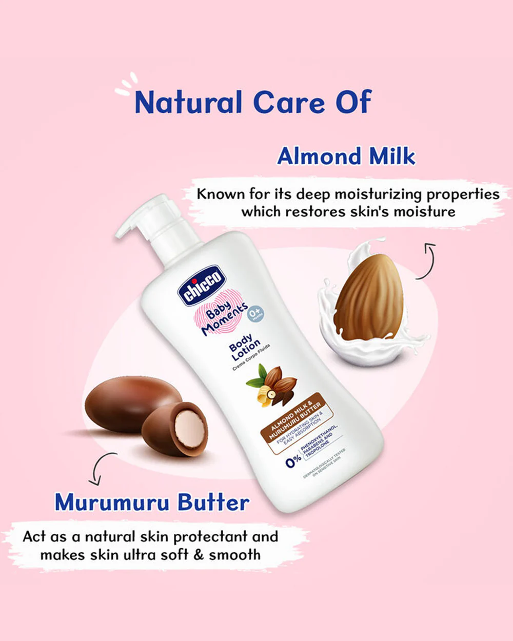 Chicco Baby Moments Baby Lotion-With Almond Milk & Murumuru Butter - Image 13