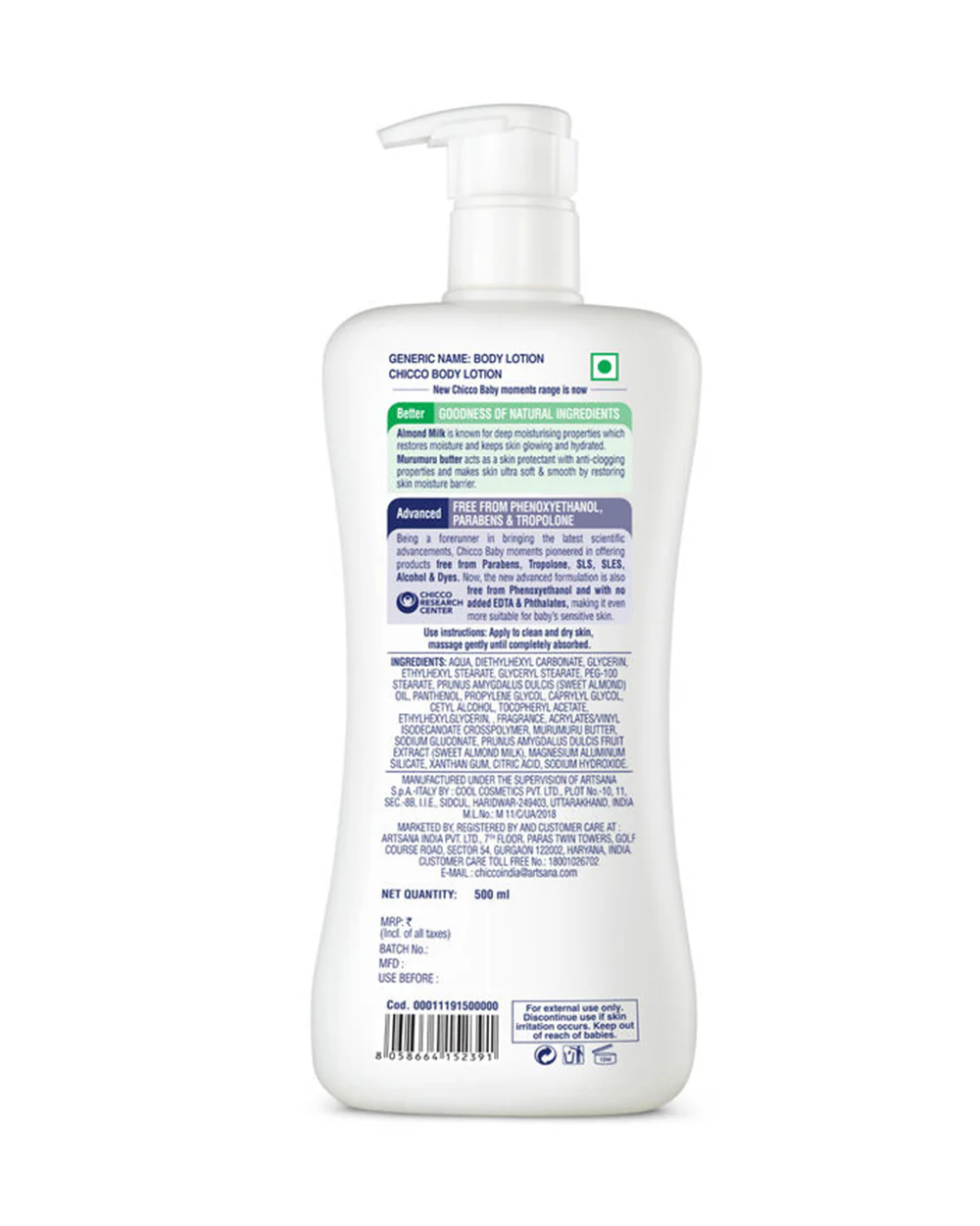 Chicco Baby Moments Baby Lotion-With Almond Milk & Murumuru Butter - Image 26