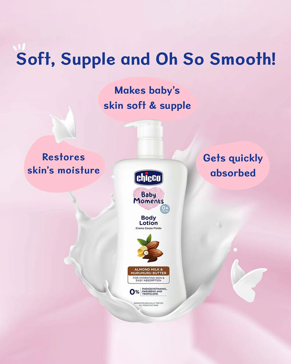 Chicco Baby Moments Baby Lotion-With Almond Milk & Murumuru Butter - Image 27