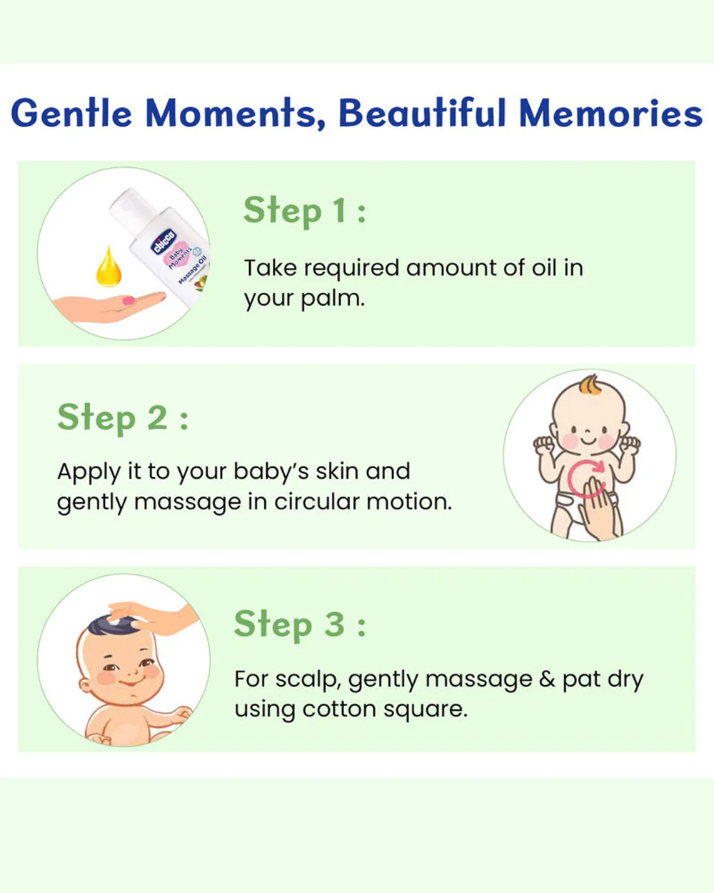 Chicco Baby Moments Baby Massage Oil-With Olive & Almond Oil - Image 8