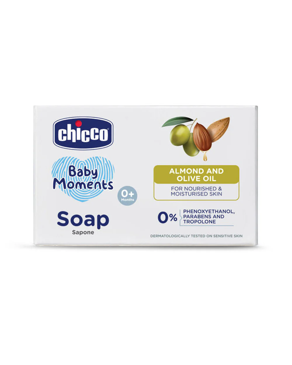 Chicco Baby Moments Baby Soap Bar-With Almond & Olive Oil-75 g - Image 16