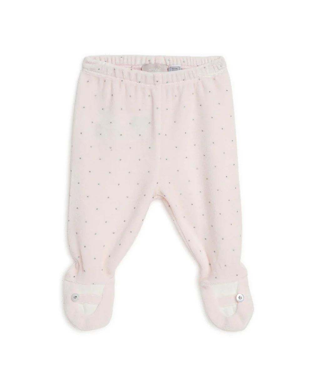 Chicco Baby Pink Top & Legging Set-Printed-Cotton-For Infants - Image 3