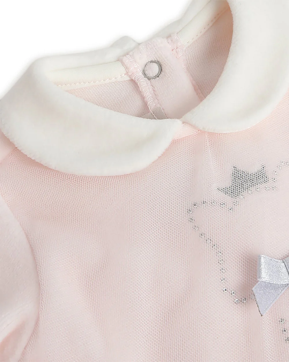 Chicco Baby Pink Top & Legging Set-Printed-Cotton-For Infants - Image 4