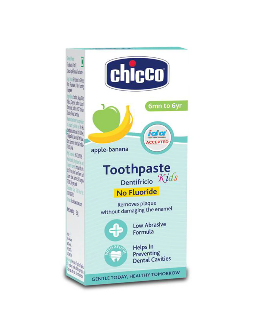 Chicco Baby Toothpaste Apple Banana Flavour - Image 10
