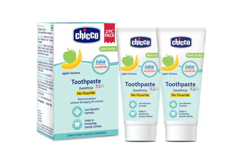 Chicco Baby Toothpaste Apple Banana Flavour - Image 5