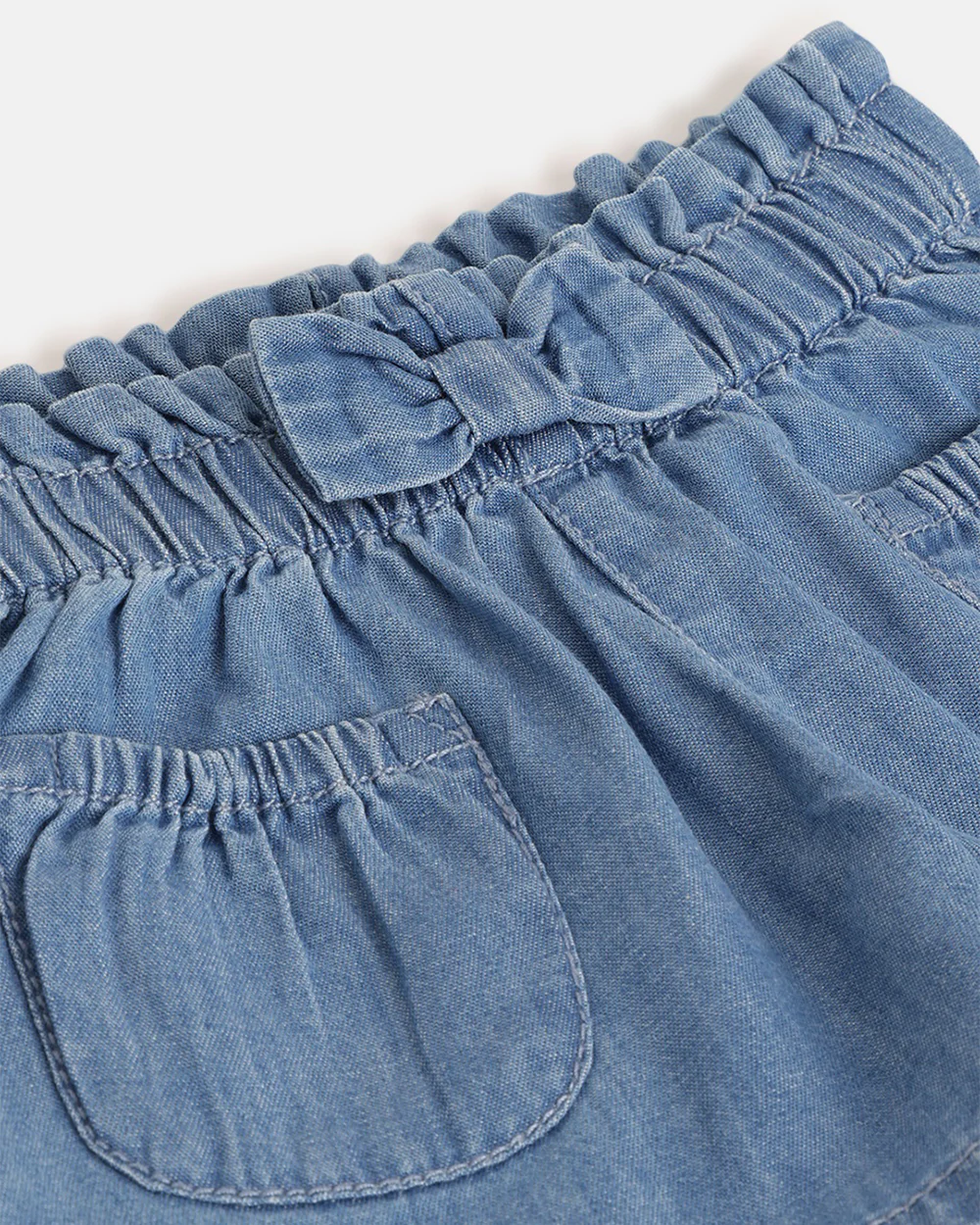 Chicco Blue Shorts-Cotton-Solid-For Infants - Image 3