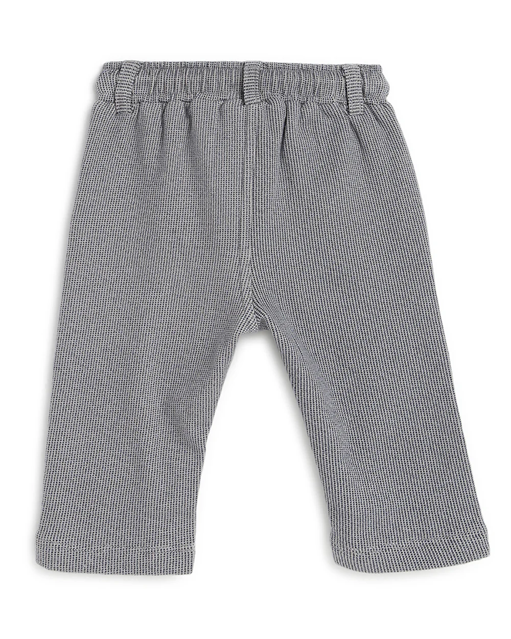 Chicco Grey Trouser-Solid-Cotton-For Infants - Image 4