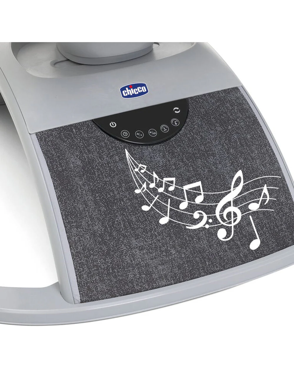 Chicco Comfy Wave Baby Automatic Bouncer-8 Soothing Movements and 5 Speeds-For Infants-Silver Spring Grey - Image 8