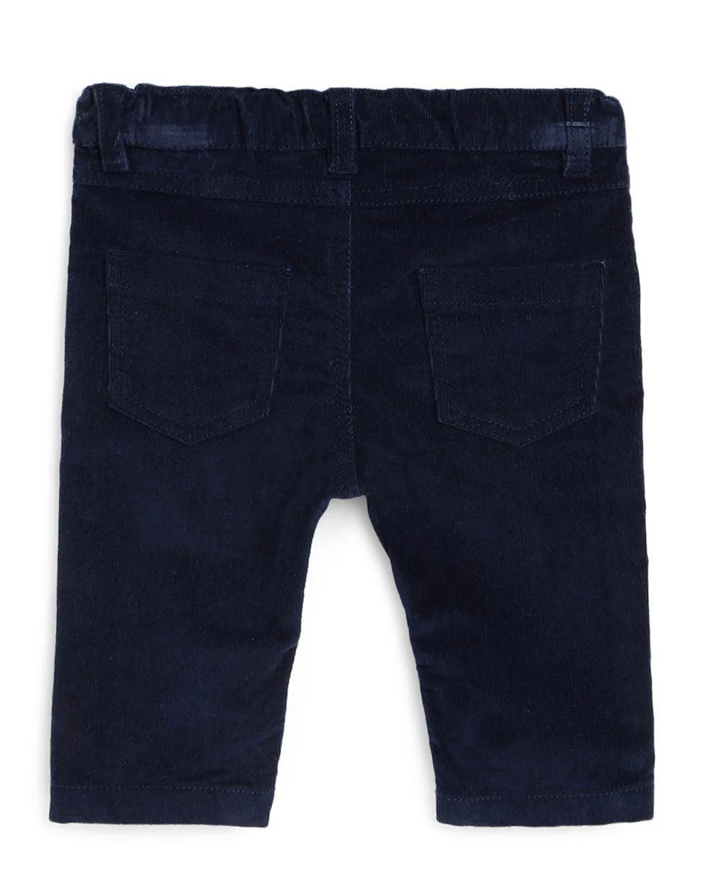 Chicco Dark Blue Jeans-Solid-Cotton-For Infants - Image 9
