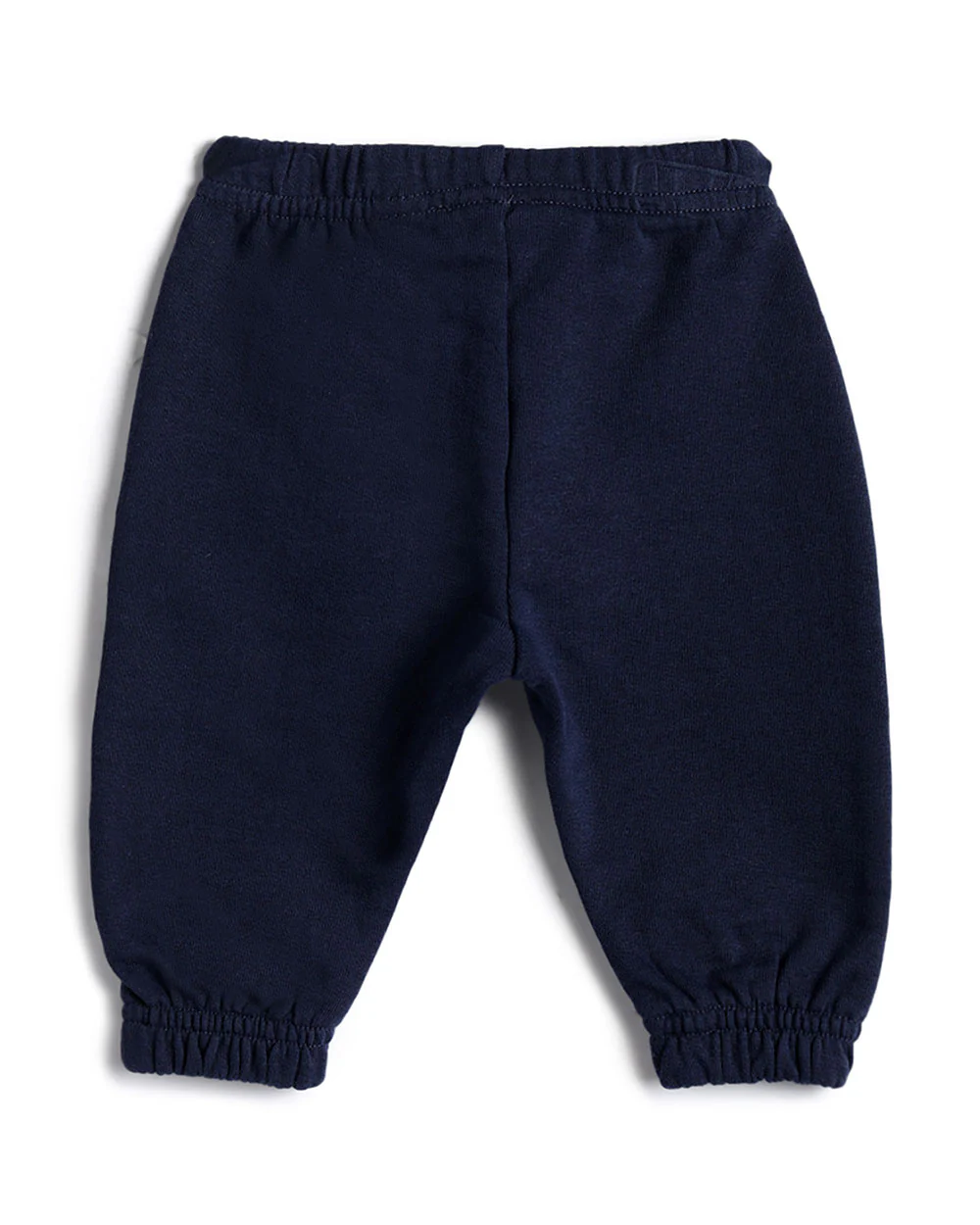 Chicco Dark Blue Joggers-Solid-Cotton-For Infants - Image 2