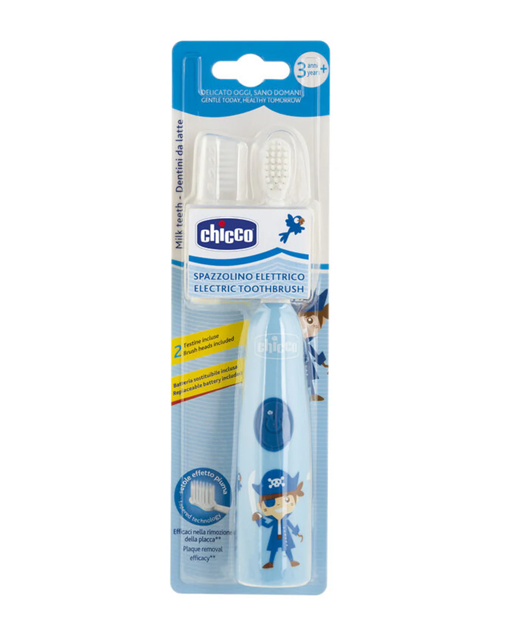 Chicco Electric Baby Toothbrush-24 to 36M-Blue - Image 5