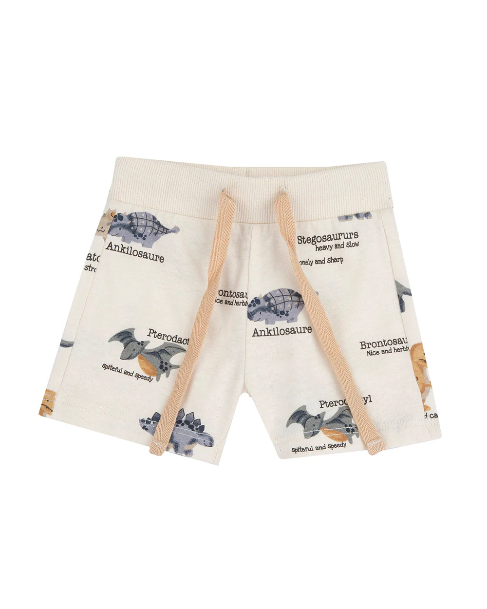 Chicco Grey T-shirt & Shorts Set-Printed-Cotton-For Infants - Image 3