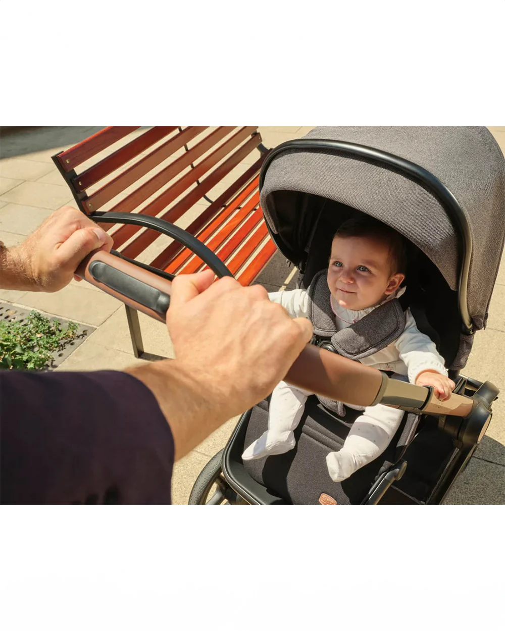 Chicco Mysa Baby Stroller-Reversible Seat-3 Recline Positions-Pram for 0 to 4Y (Upto 22 Kg)-Black Satin - Image 16