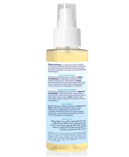 Chicco Natural Sensation Baby Massage Oil-With Sweet Almond Oil & Rice Oil - Image 2