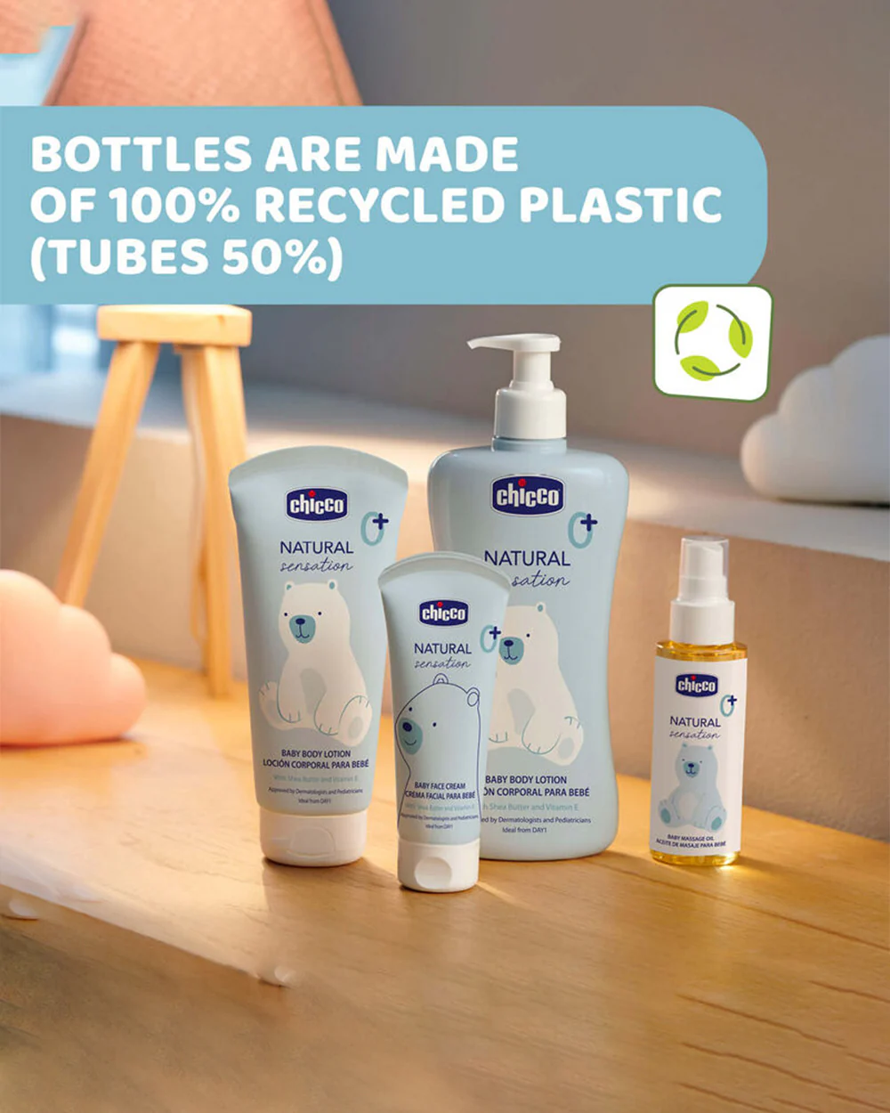 Chicco Natural Sensation Baby Massage Oil-With Sweet Almond Oil & Rice Oil - Image 9
