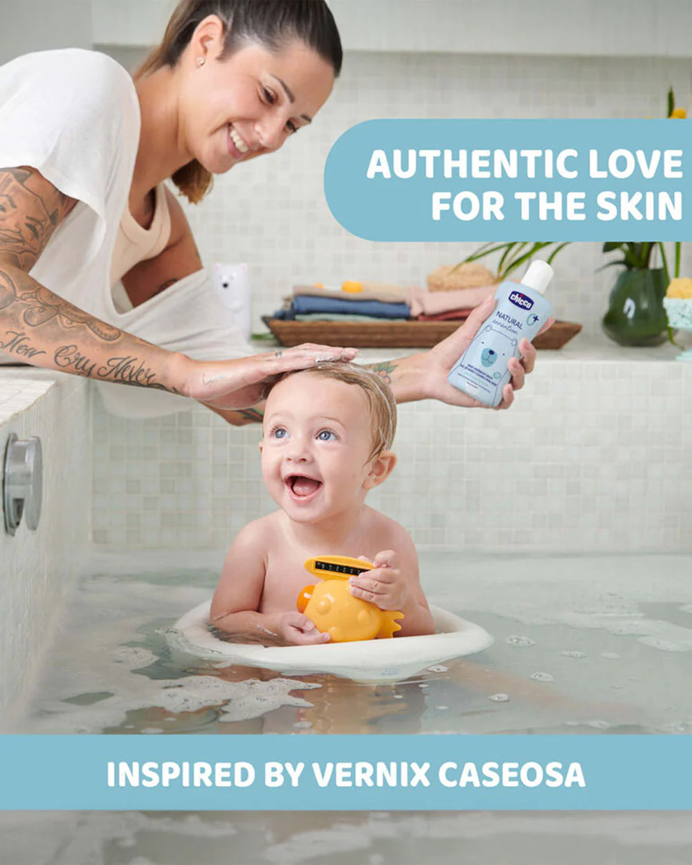 Chicco Natural Sensation Hair & Body Cleanser Top To Toe Wash-With Aloe & Chamomile - Image 3