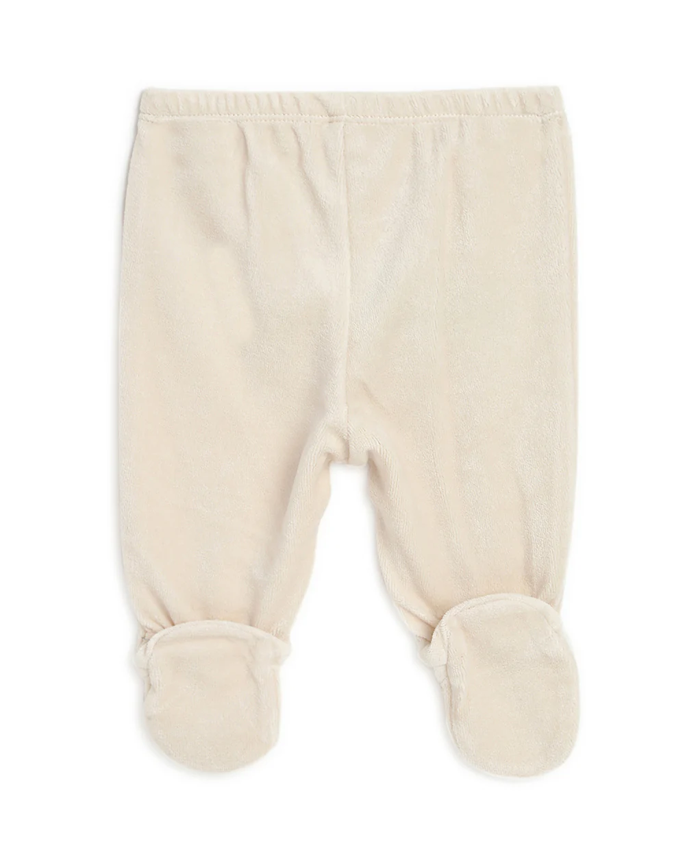 Chicco Off-White and Beige T-Shirt & Legging Set-Printed-Cotton-For Infants - Image 5