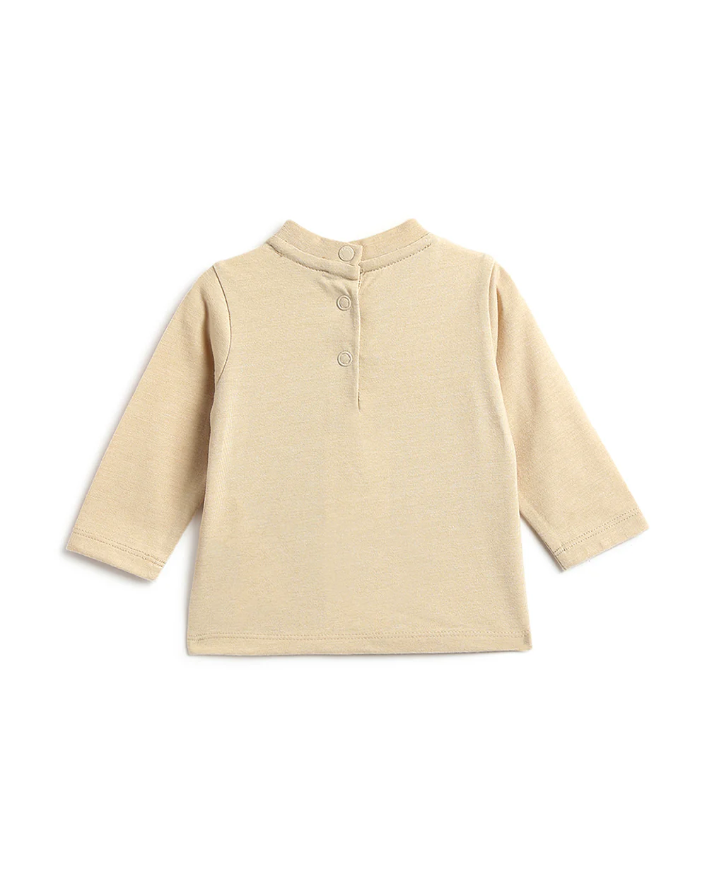 Chicco Peach Pink T-shirt-Printed-Cotton-For Infants - Image 2
