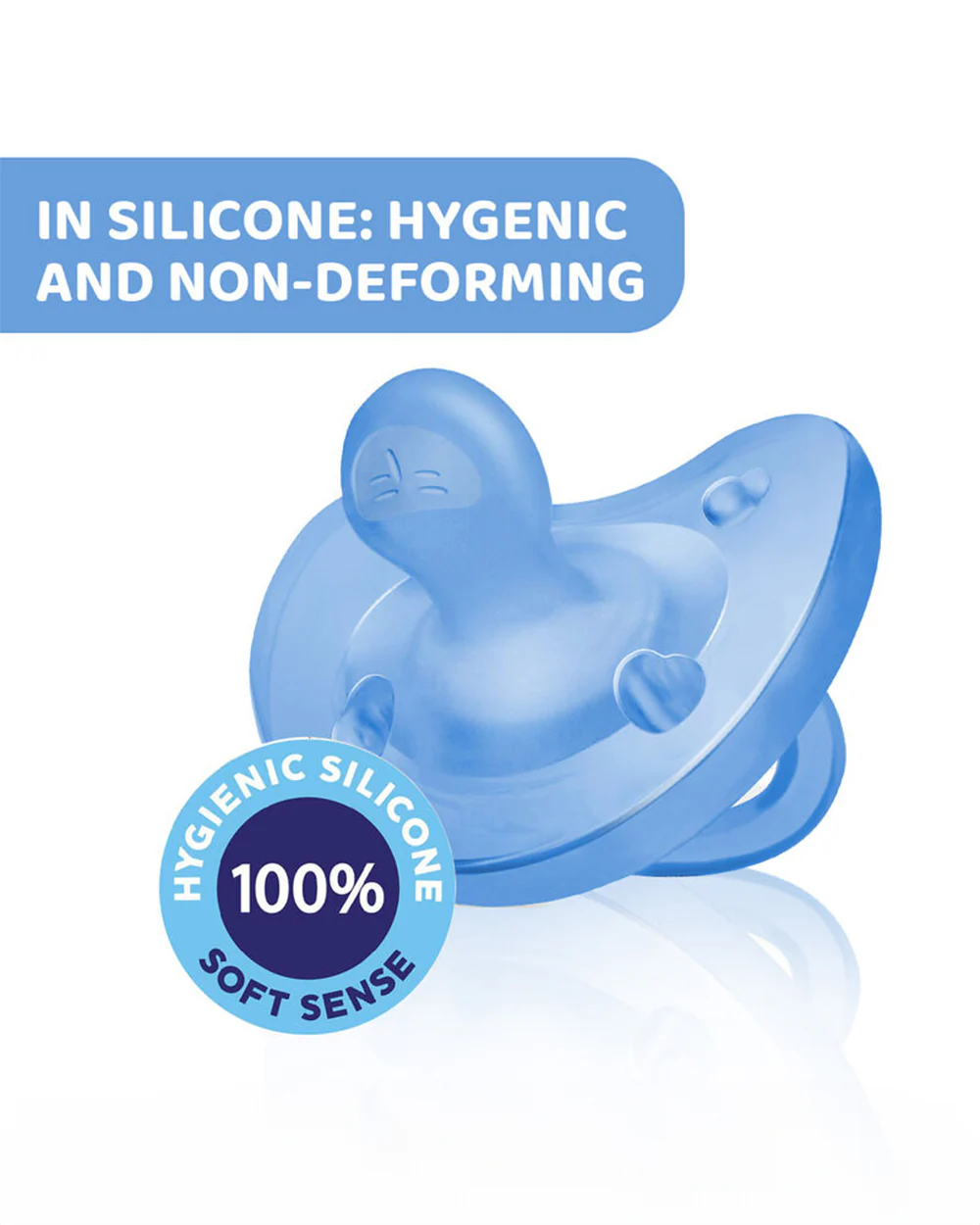 Chicco PhysioForma Comfort Soother-With Sterilizing Case-Orthodontic-Blue-16 to 36M-Pacifier - Image 5