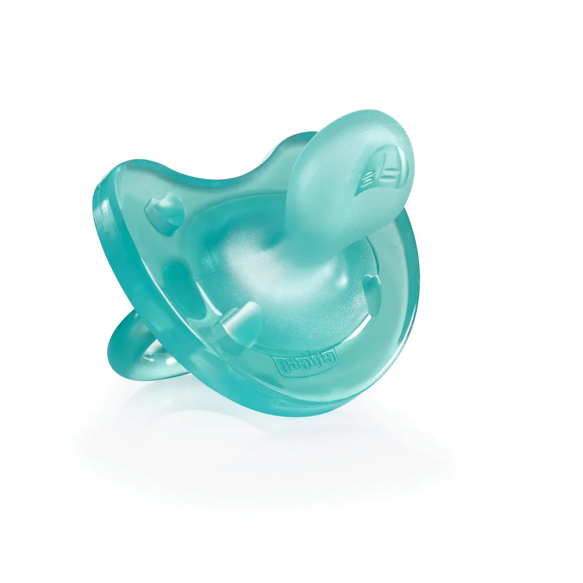 Chicco PhysioForma Soft Soother-With Ventillation Holes-Orthodontic-Blue-16 to 36M-Pacifier - Image 2