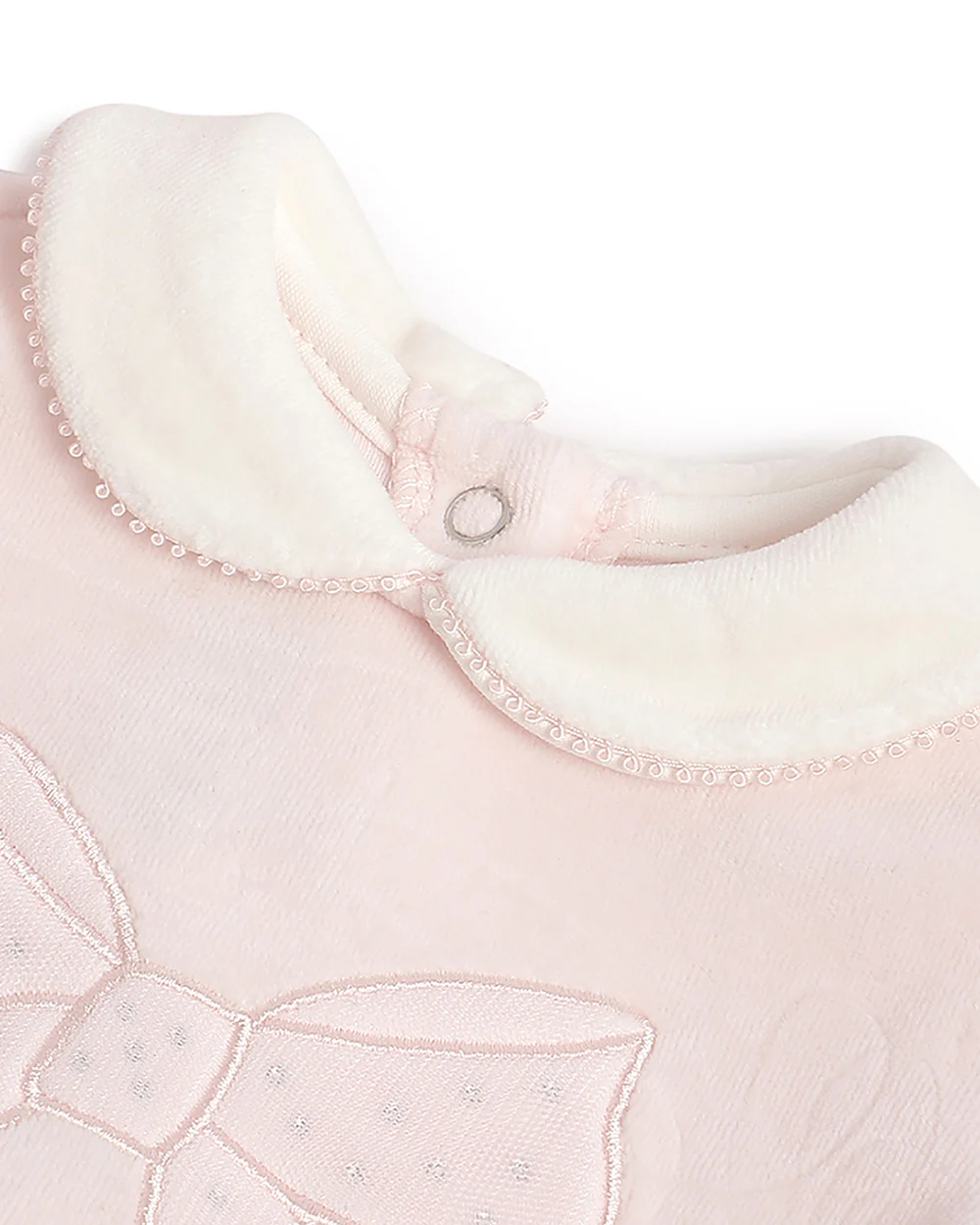 Chicco Pink Top & Legging Set-Embroidered-Cotton-For Infants - Image 5