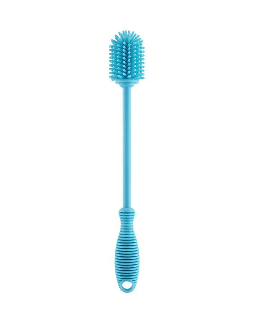 Chicco Silicone Bottle Brush-Silicone Bristles-With Non Slip Handle-Blue - Image 5