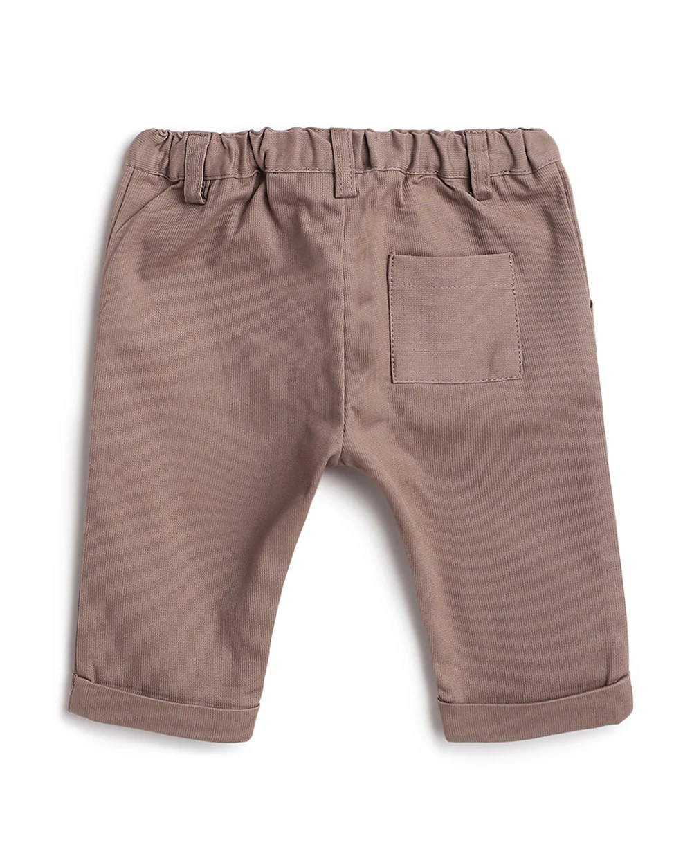 Chicco Tan Trouser-Solid-Cotton Elastane-For Infants - Image 2