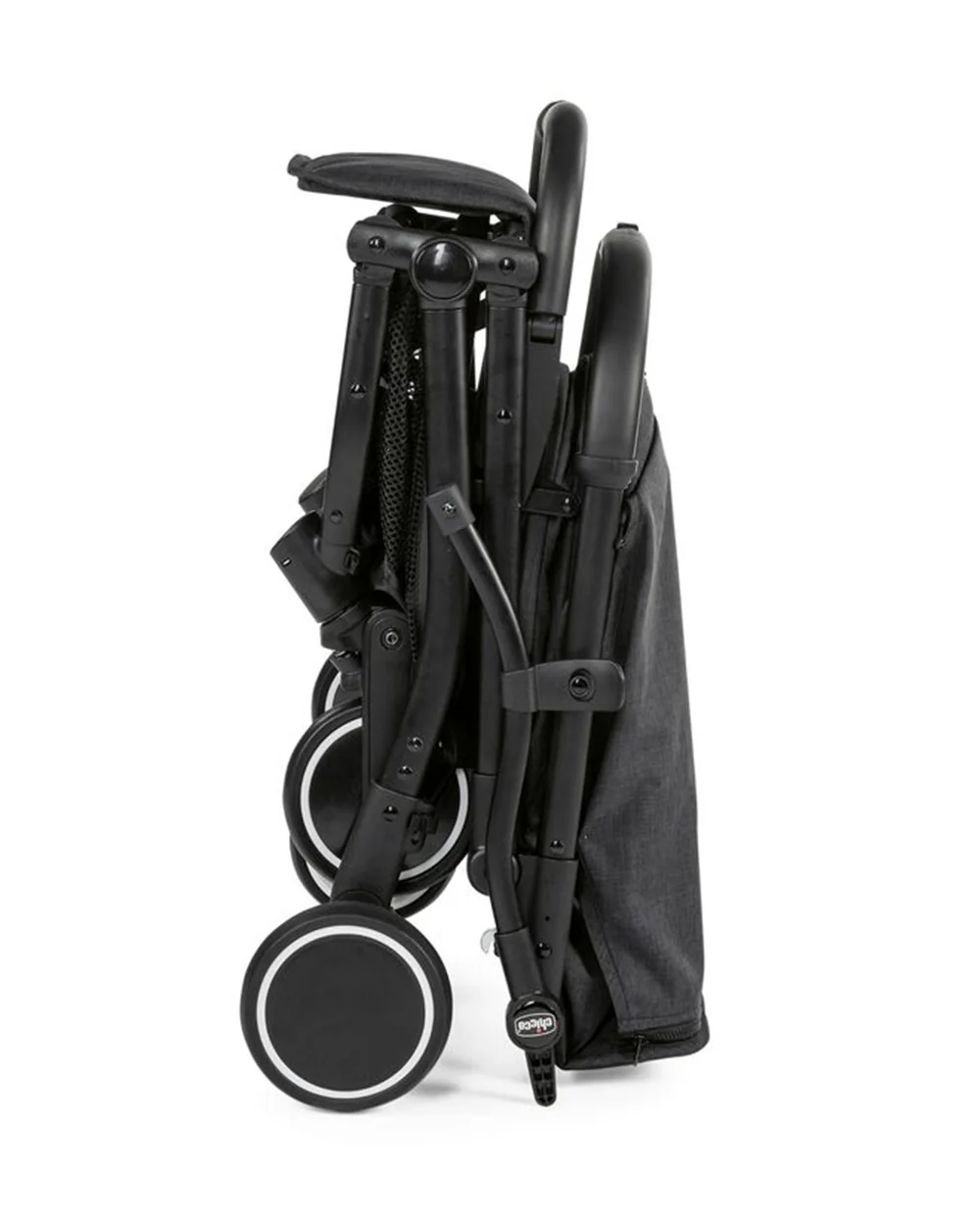 Chicco TrolleyMe Lightweight Baby Stroller-Travel Friendly-One Hand Fold-Pram for 0M+ (Upto 15 Kg)-Stone Black - Image 16