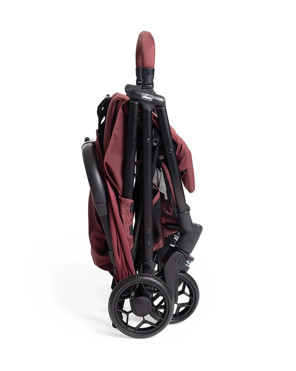 Chicco Urbino Lightweight Baby Stroller-Flat Reclining Seat-One Hand Fold-6 Months Warranty-For 0 to 4Y (Upto 22 Kg)-Ruby - Image 11