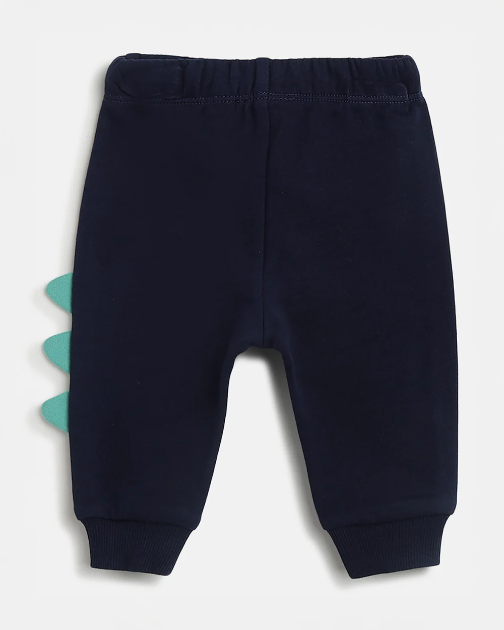 Chicco Navy Blue Joggers-Cotton-Solid-For Infants - Image 2