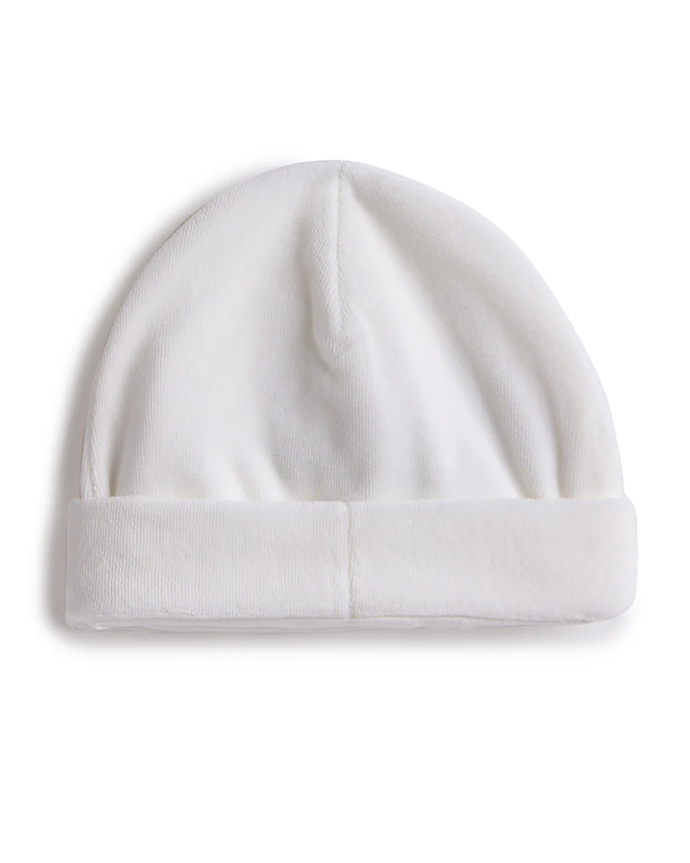 Chicco White Cap-Embroidered-Cotton-For Infants - Image 2