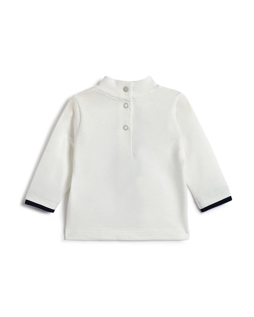 Chicco White T-shirt-Graphic Print-Cotton-For Infants - Image 2