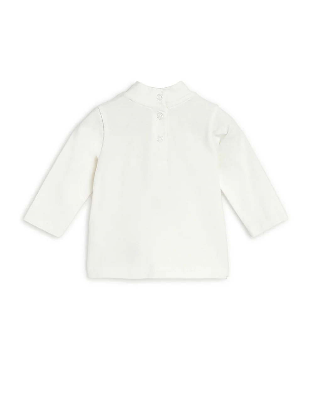 Chicco White T-shirt-Rockstar Printed-Cotton-For Infants - Image 2