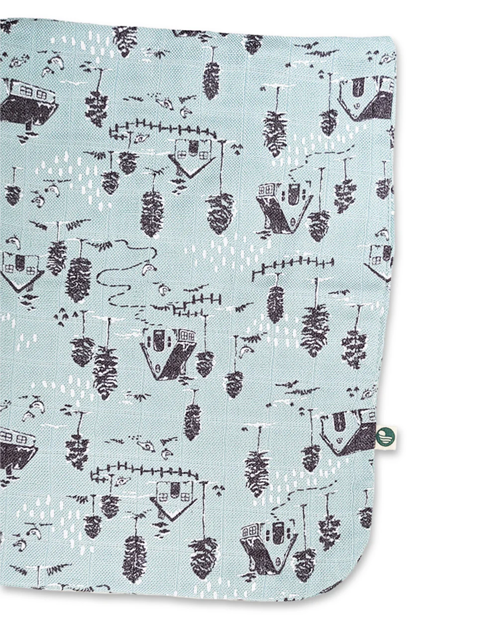 Cocoon Care Bamboo Muslin Wash Cloth-Farm House-For Infants - Image 3