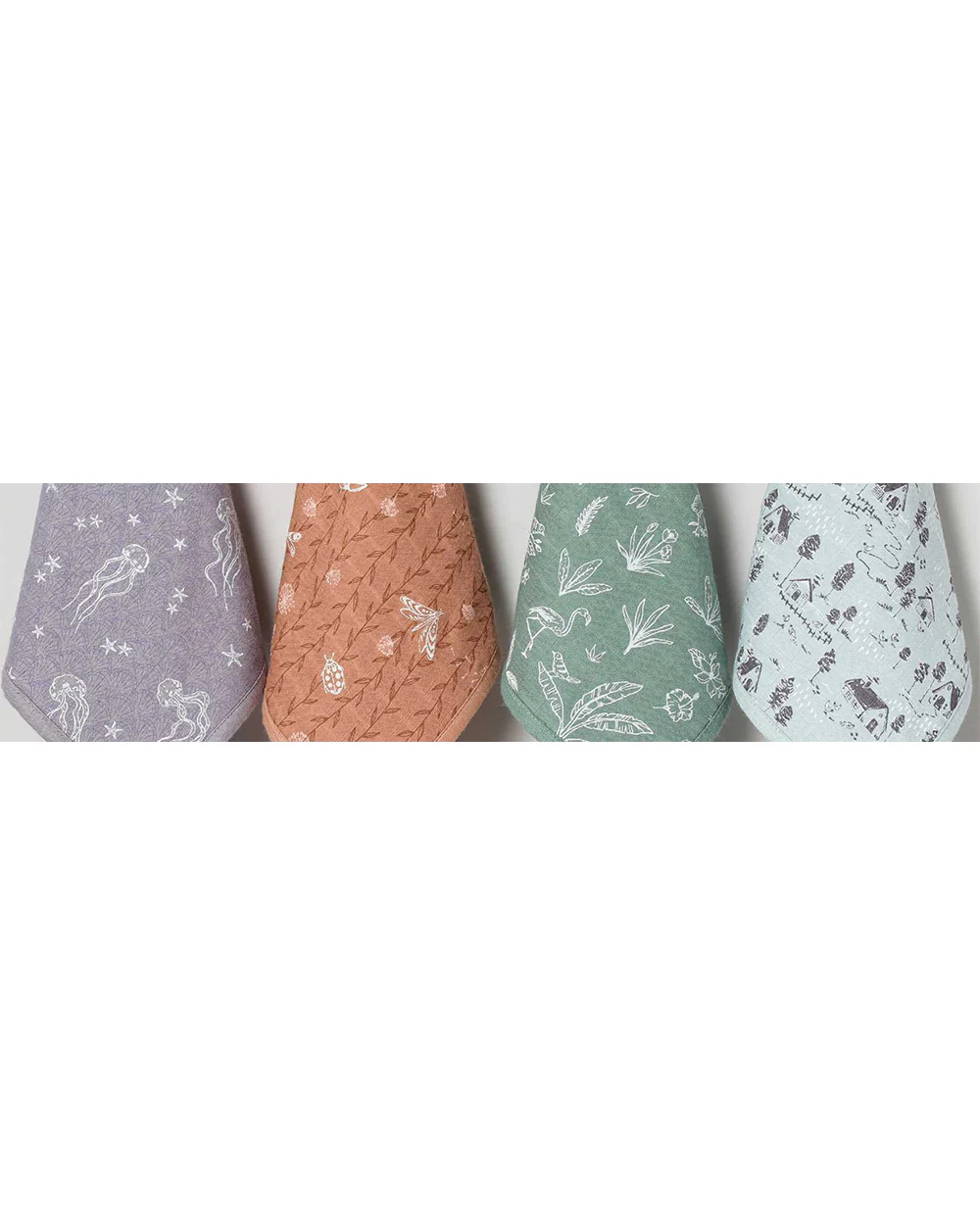 Cocoon Care Bamboo Muslin Wash Cloth-Pack of 4-For Infants - Image 12