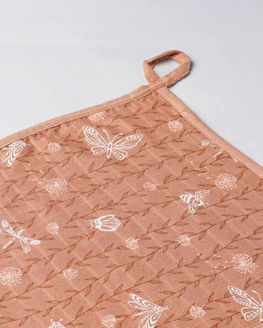 Cocoon Care Bamboo Muslin Washcloth-Multi Layered & Reversible-Bugs & Butterfly - Image 4