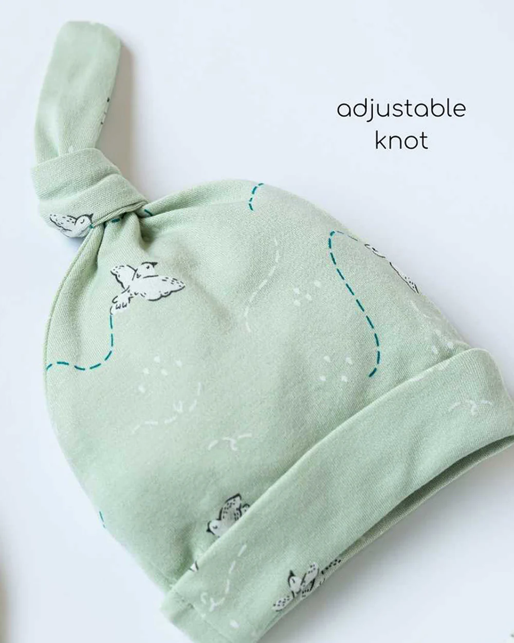 Cocoon Care Green Caps, Booties & Mittens Set-Bamboo-Freedom Fighter-For Infants - Image 2