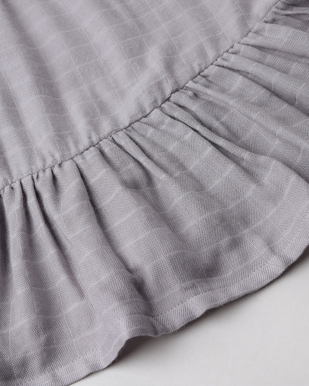 Cocoon Care Lavender Frock Dress-Solid-Bamboo Muslin-For Infants - Image 6