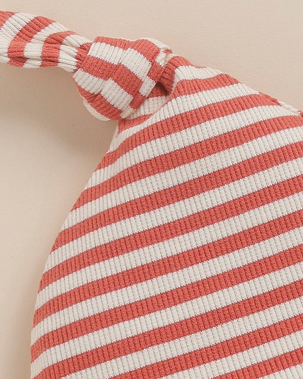Cot & Candy Baby Red Cap-Stripes-Organic Cotton-For Infants - Image 4
