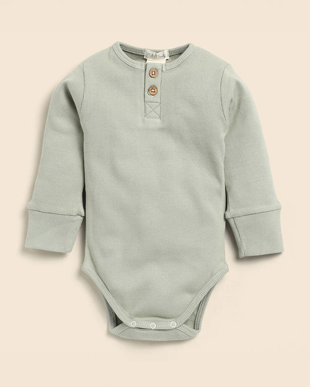 Cot & Candy Baby Sage Full Sleeve Bodysuit New Born Gift Set-Pack Of 5-Gift For Baby Shower & Baby Birthday - Image 3