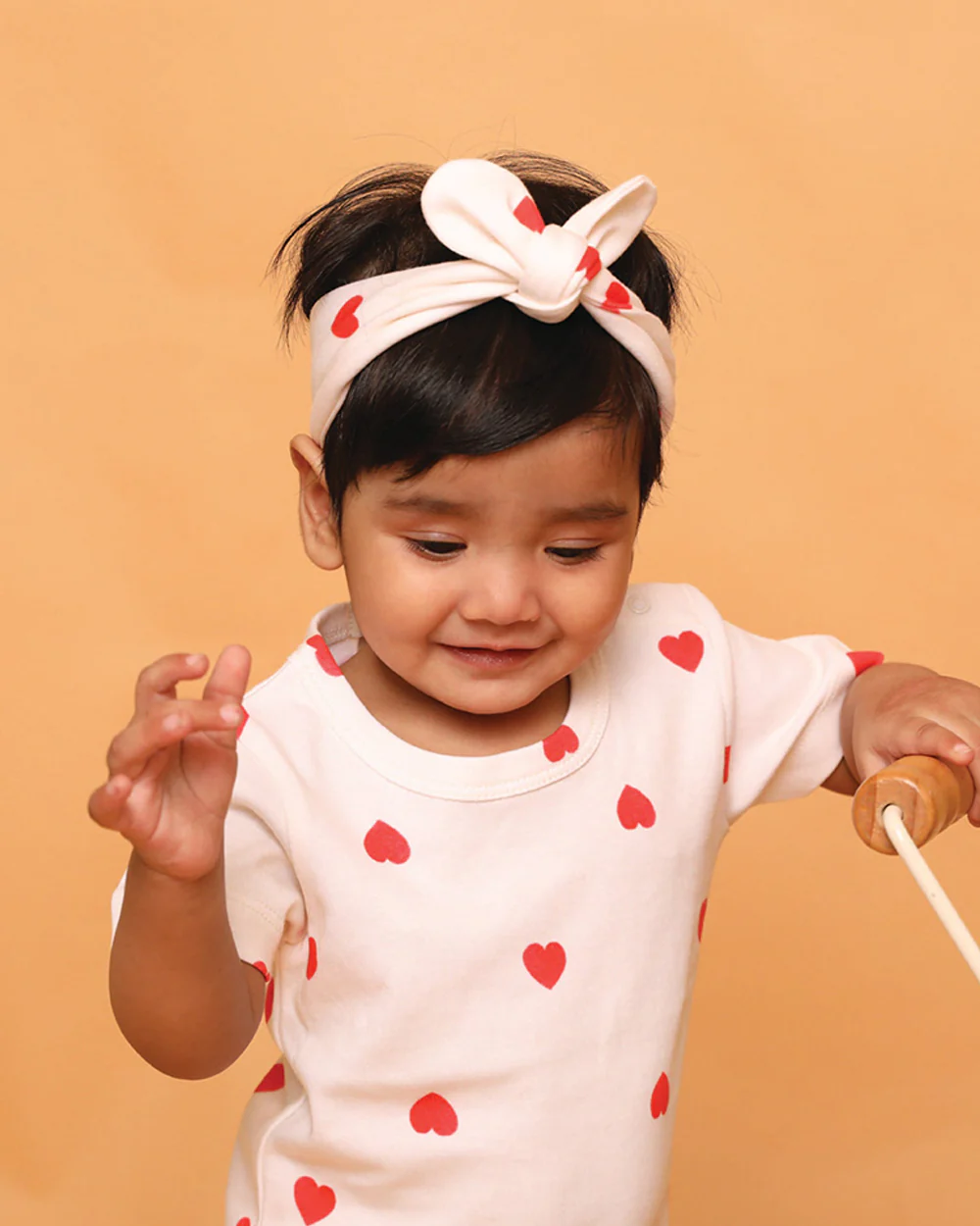 Cot & Candy Baby White Headband-Tiny Love-Organic Cotton-For Infants - Image 6