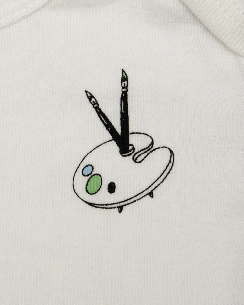 Cotton Bug White Bodysuit-Art Splash-Organic Cotton-Full Sleeves-Pack of 3-For Infants - Image 19