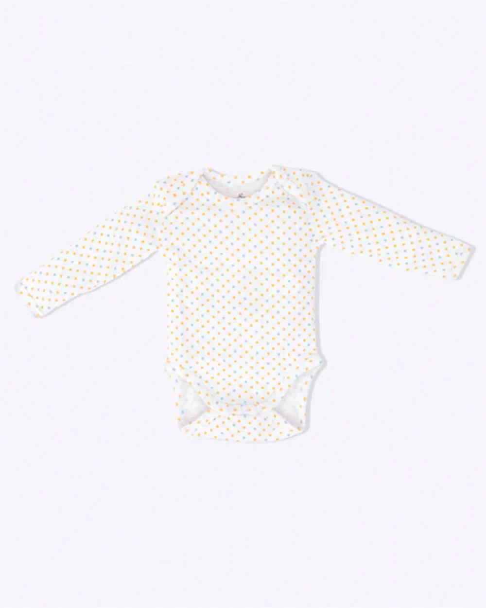 Cotton Bug White Bodysuit-Dragonfly-Organic Cotton-Full Sleeves-Pack Of 3-For Infants - Image 7