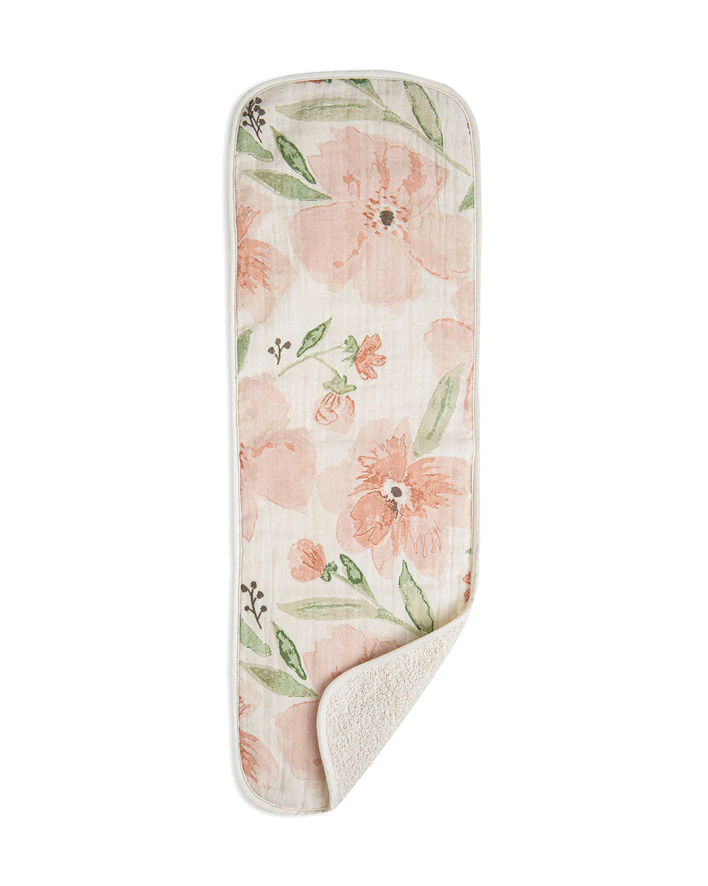 Crane Baby Burp Cloth Set-With Soft Muslin Front & Terry Back-Super Absorbent-Lightweight & Hypoallergenic-Parker-Pack of 3-For Infants - Image 4