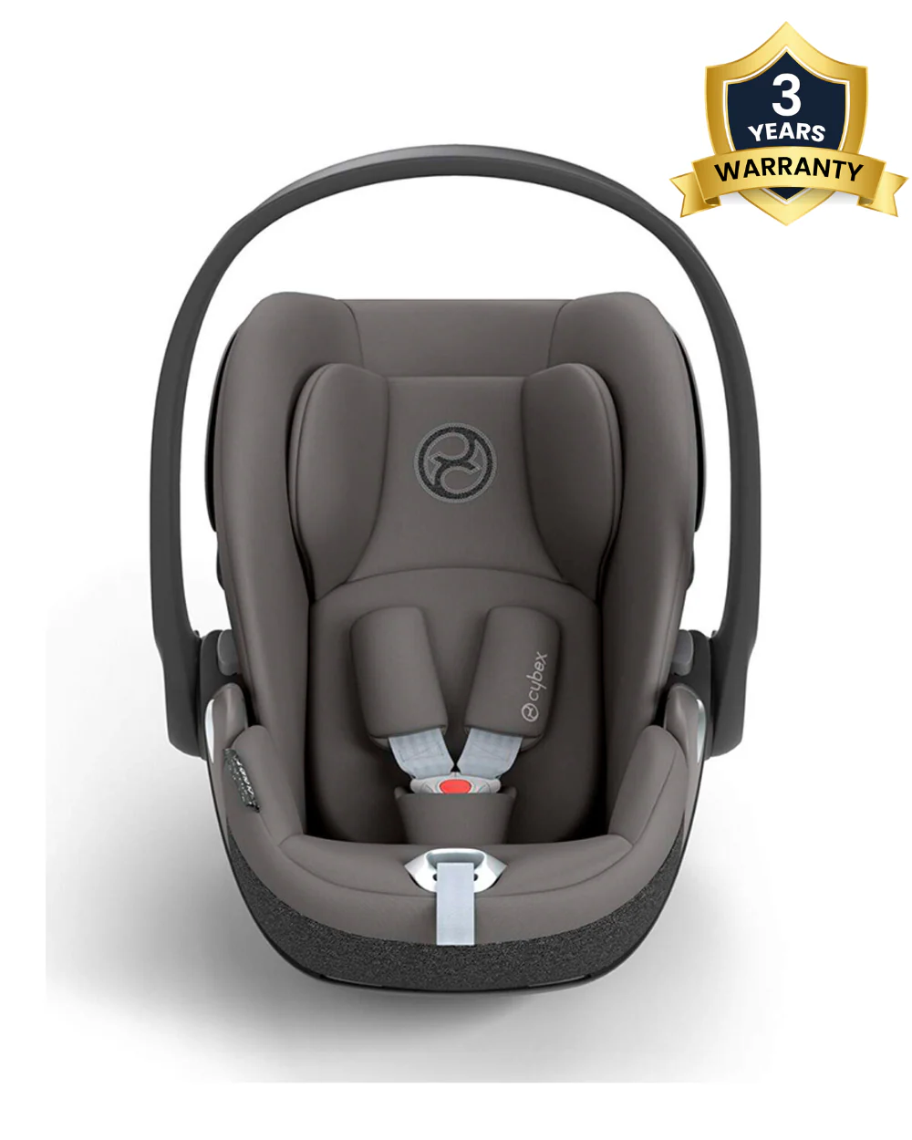 Cybex Cloud T i-Size Baby Car Seat-Rear Facing-With Mesh Window On Canopy-Near Flat Reclining Seat-12 Positions Adjustable Headrest-For 0 to 2Y (Upto 13 Kg)-Mirage Grey - Image 2