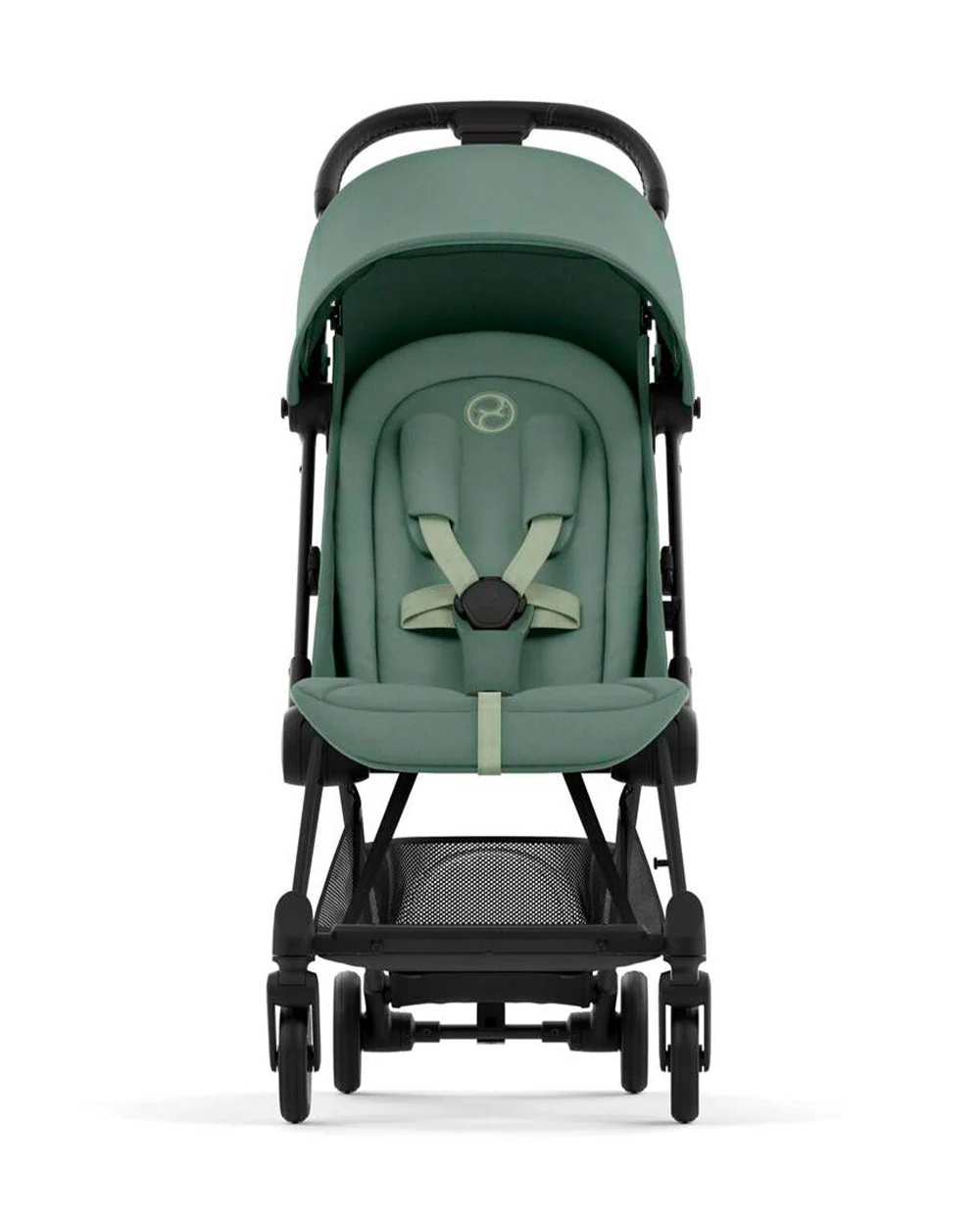 Cybex Coya Cabin Friendly Stroller & Cloud T i-Size Plus Car Seat Travel System-Includes Adapters-Matt Black Frame & Leaf Green - Image 14