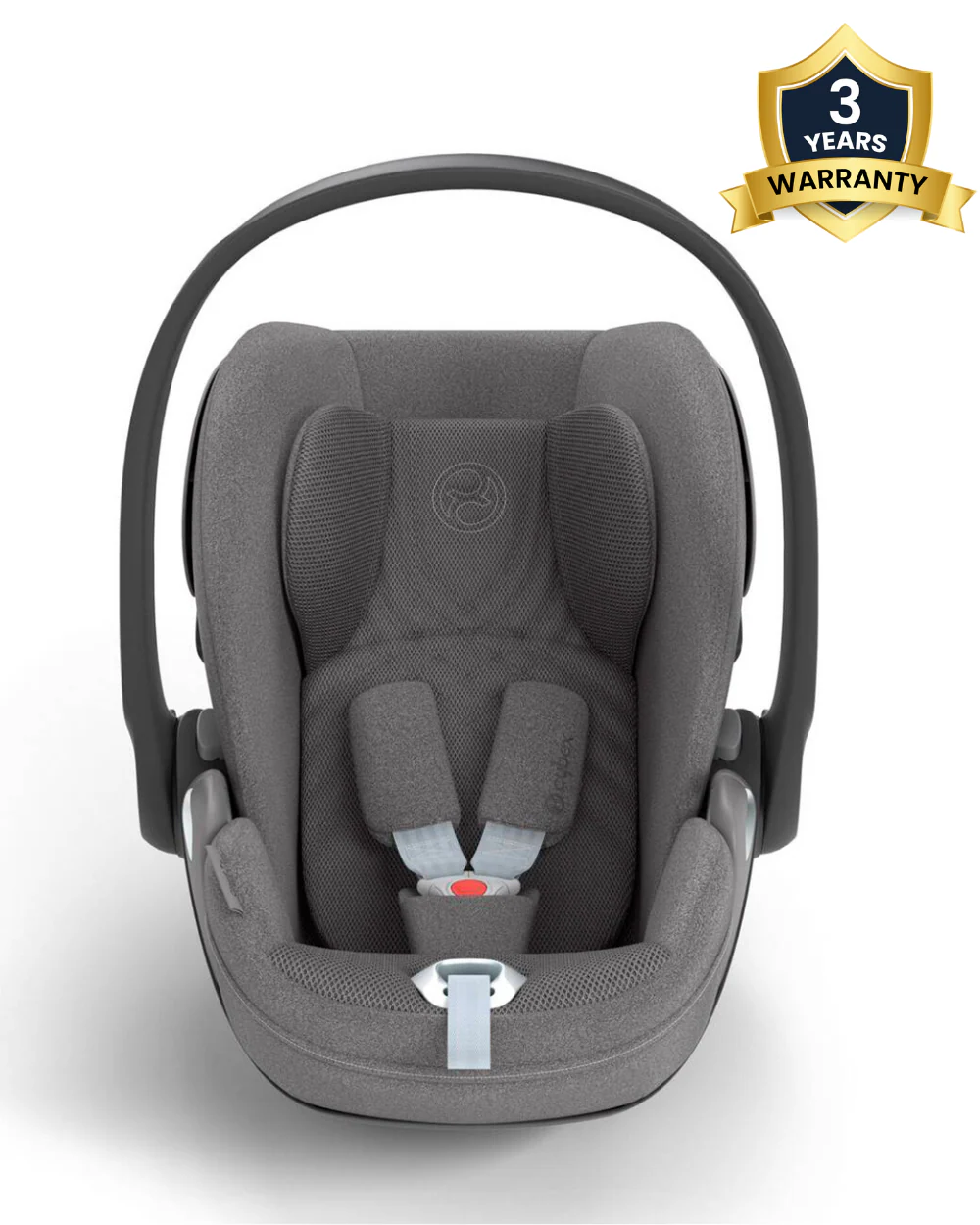 Cybex Coya Cabin Friendly Stroller & Cloud T i-Size Plus Car Seat Travel System-Includes Adapters-Rose Gold Frame & Mirage Grey - Image 3