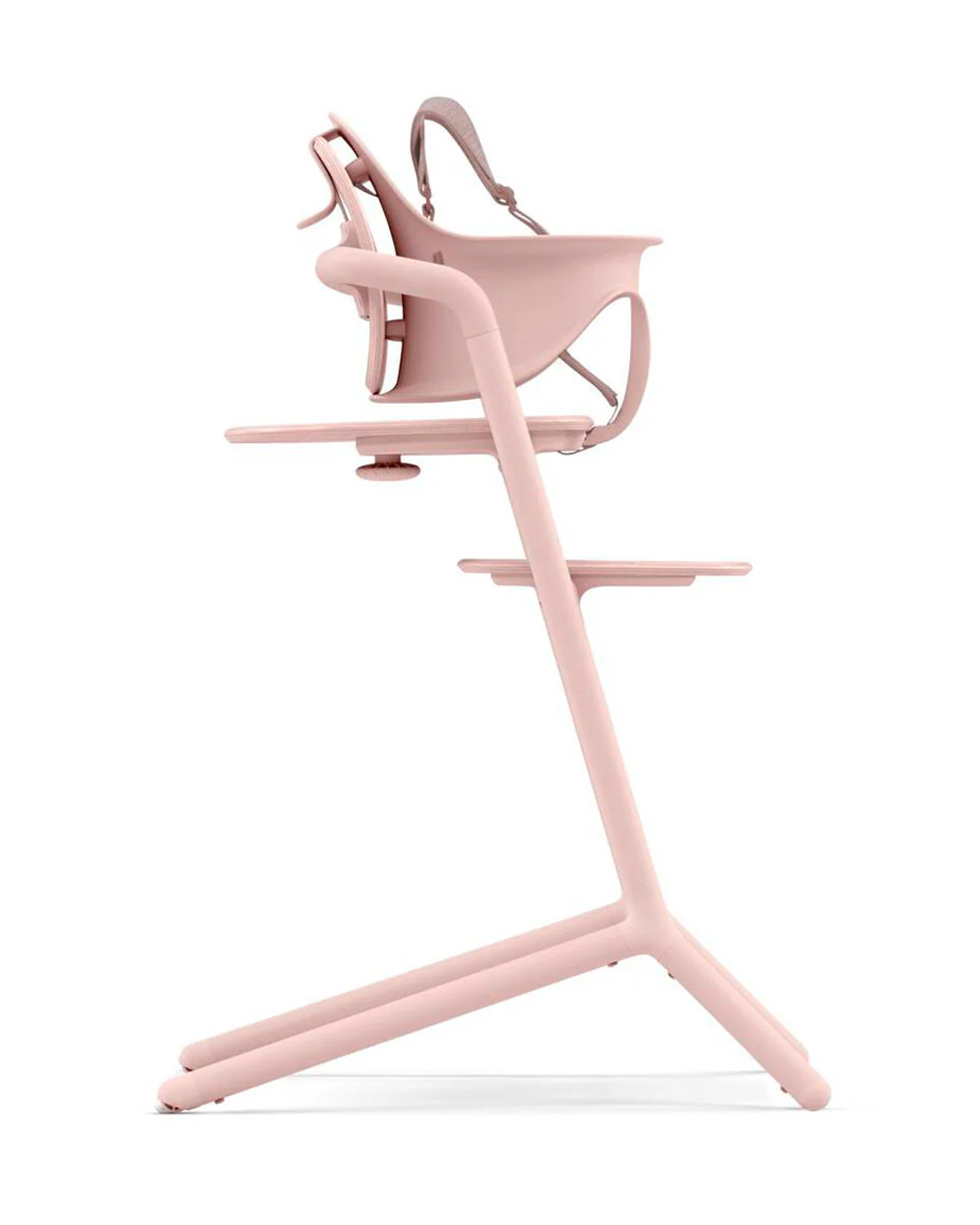 Cybex Lemo 3 in 1 High Chair-With Comfort Inlay, Baby Set & Tray-2 Years Warranty-For 6M to 99Y (Upto 120 Kg)-Pearl Pink - Image 6